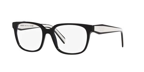 prada glasses 17zv|Prada PR 17ZV Rectangle Eyeglasses .